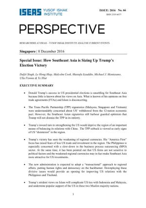 Special Issue: How Southeast Asia Is Sizing up Trump's Election Victory