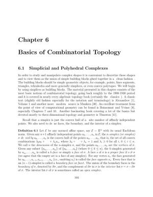 Combinatorial Topology