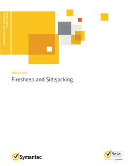 Firesheep and Sidejacking and Firesheep White Paper White