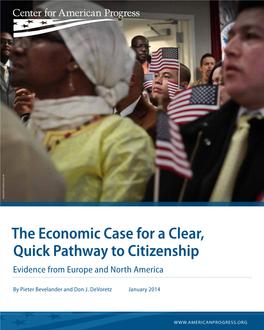 The Economic Case for a Clear, Quick Pathway to Citizenship Evidence from Europe and North America