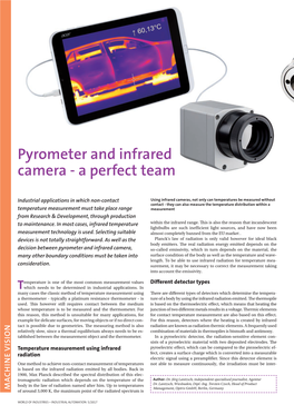 Pyrometer and Infrared Camera - a Perfect Team