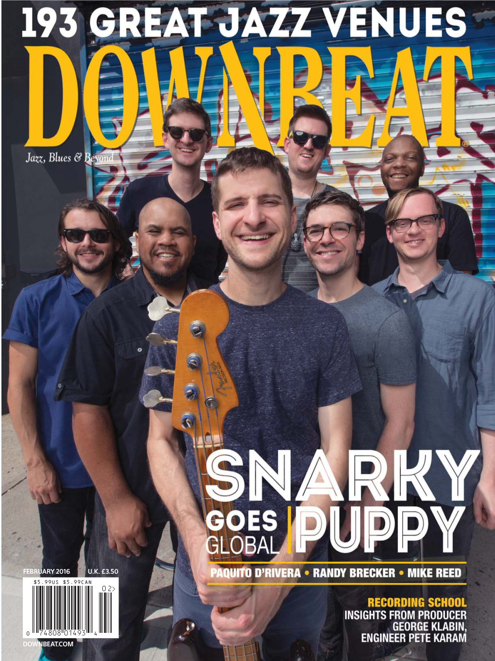 Downbeat.Com February 2016 U.K. £3.50