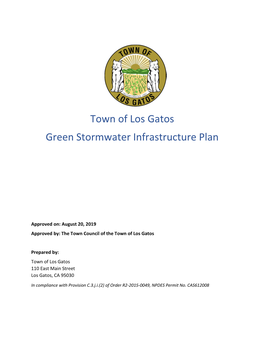 Town of Los Gatos Green Stormwater Infrastructure Plan