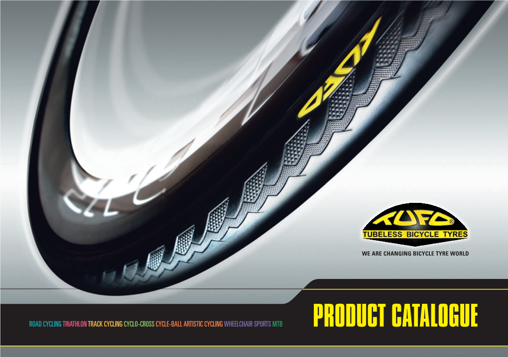 Product Catalogue Tubeless Bicycle Tyres