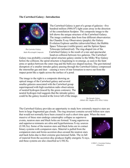 The Cartwheel Galaxy - Introduction