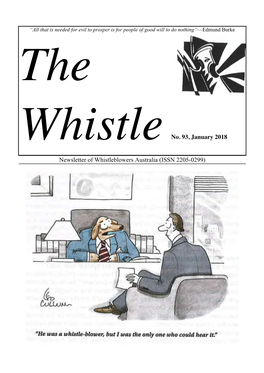 The Whistle, January 2018