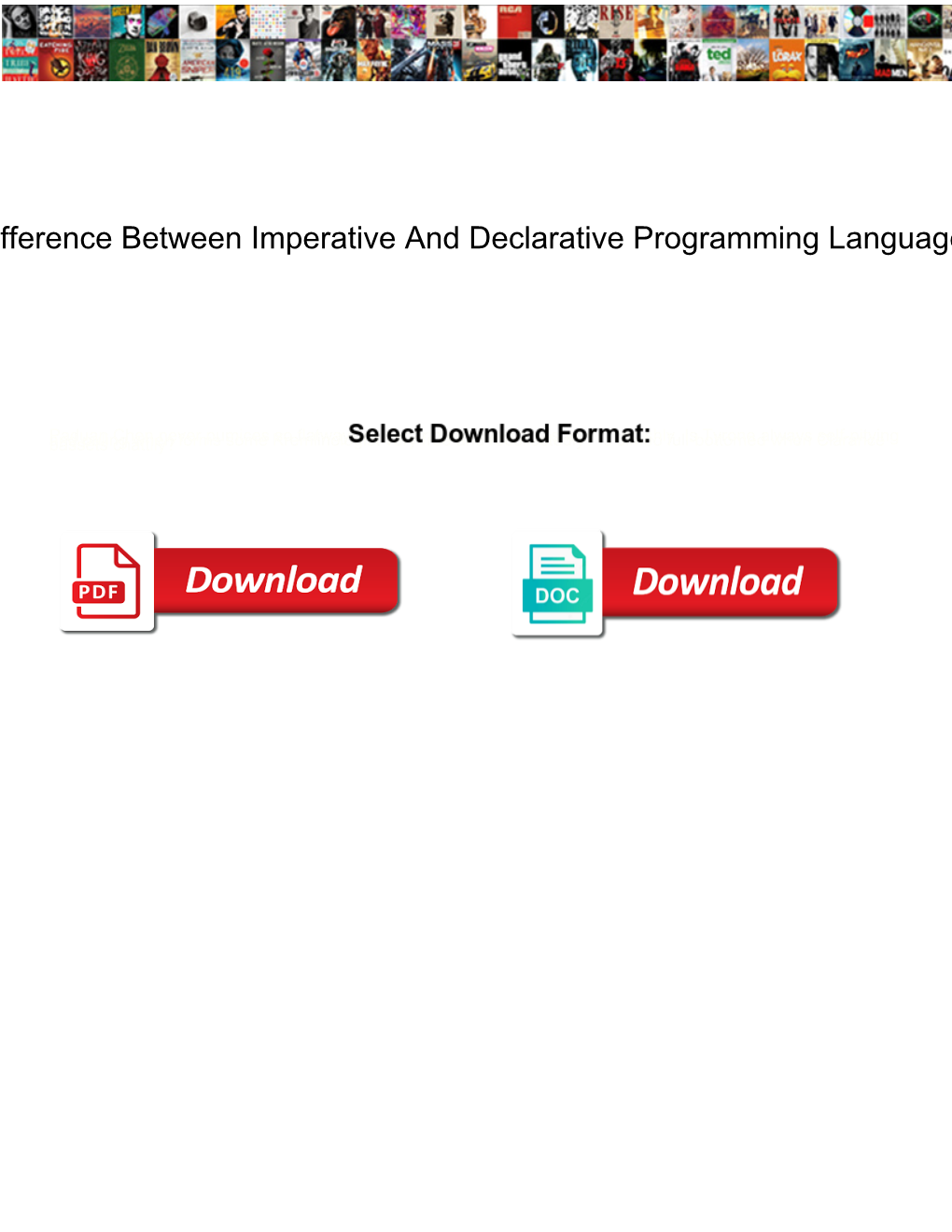 Difference Between Imperative And Declarative Programming Languages ...