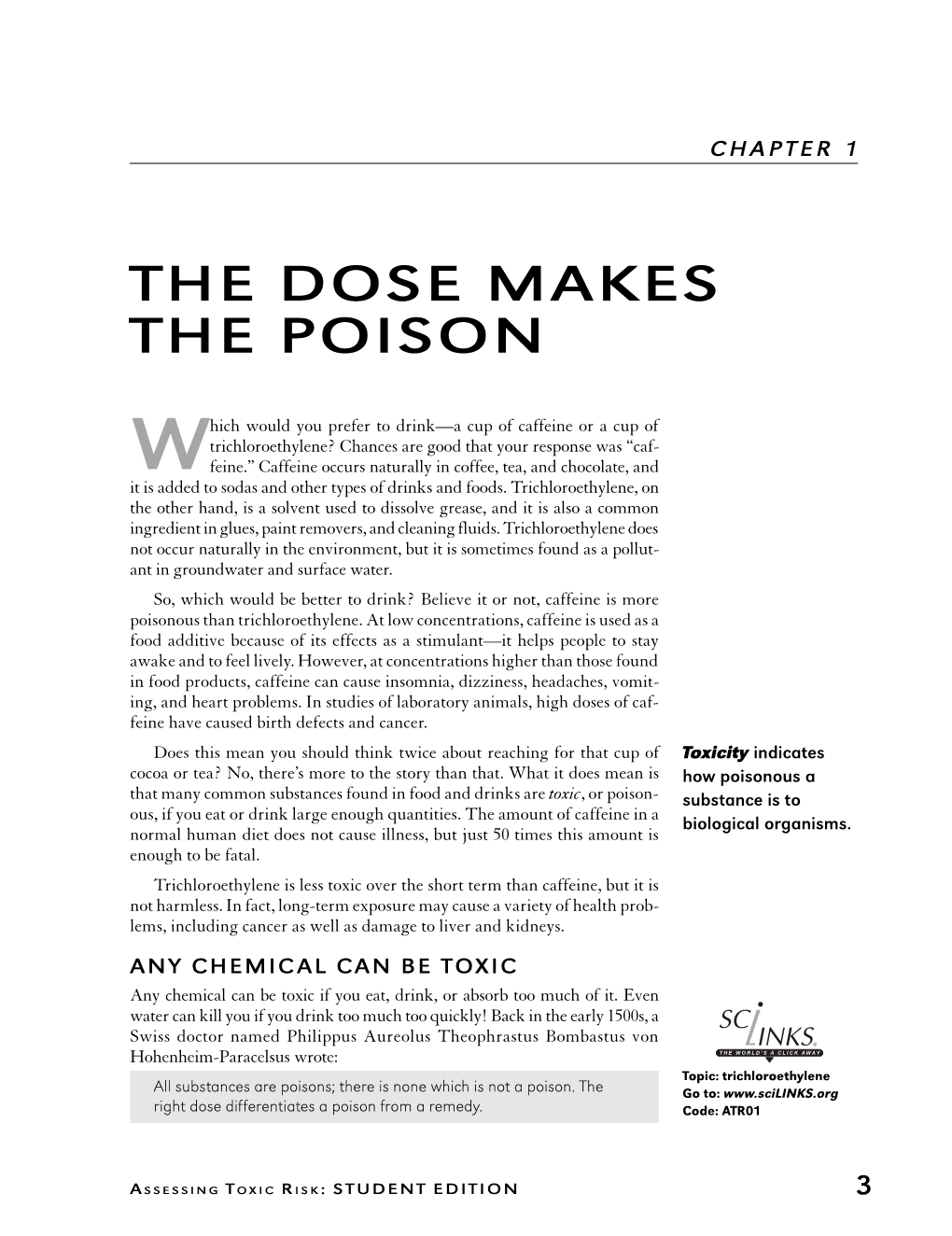 The Dose Makes the Poison