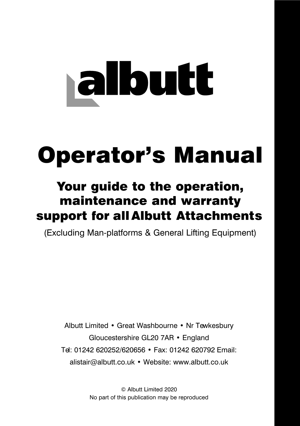 Operator's Manual