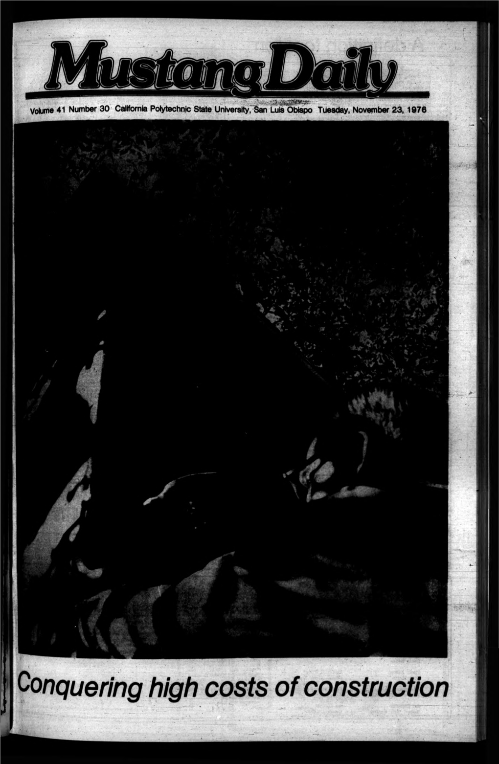 Mustang Daily, November 23, 1976
