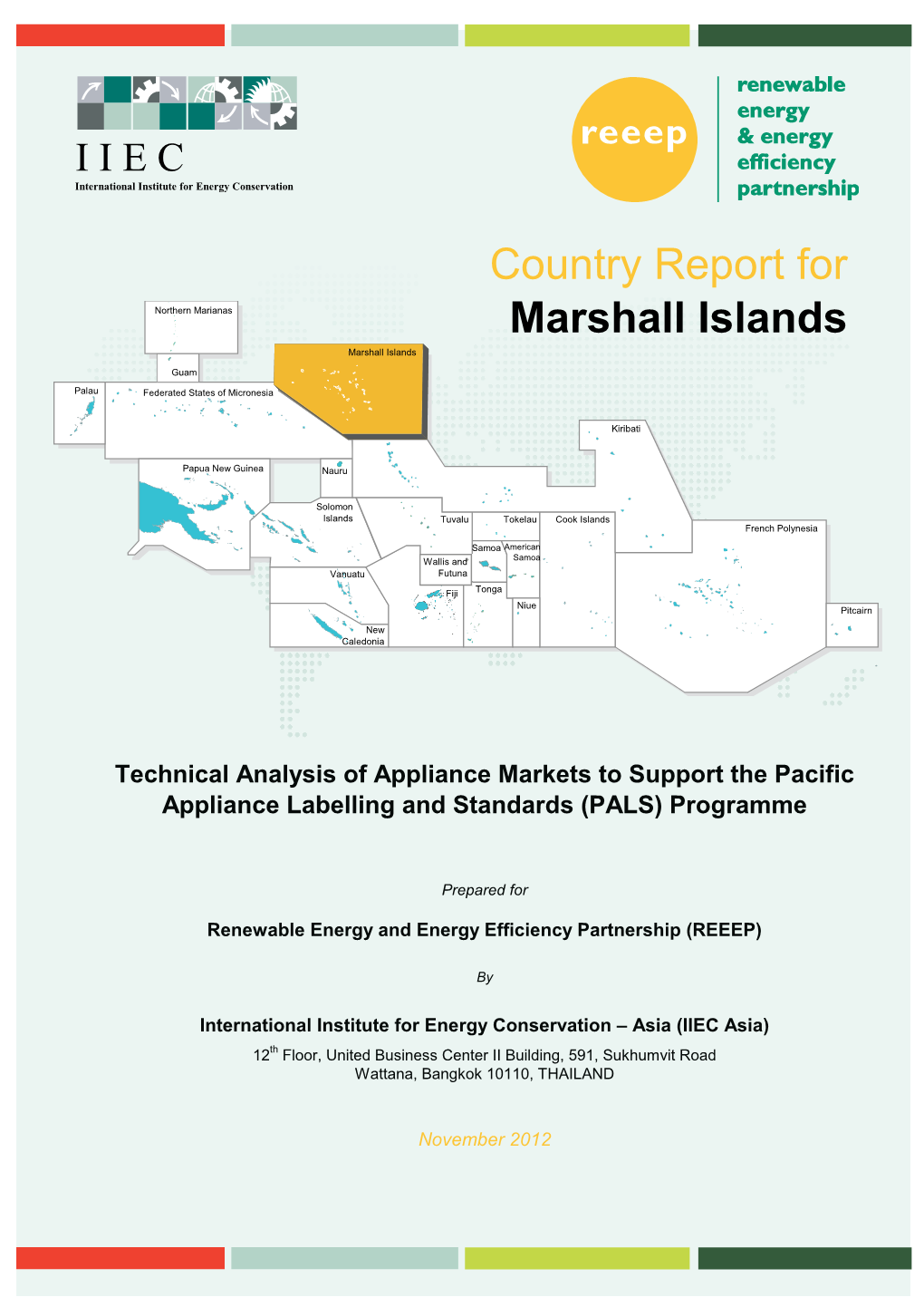 Country Report for Marshall Islands