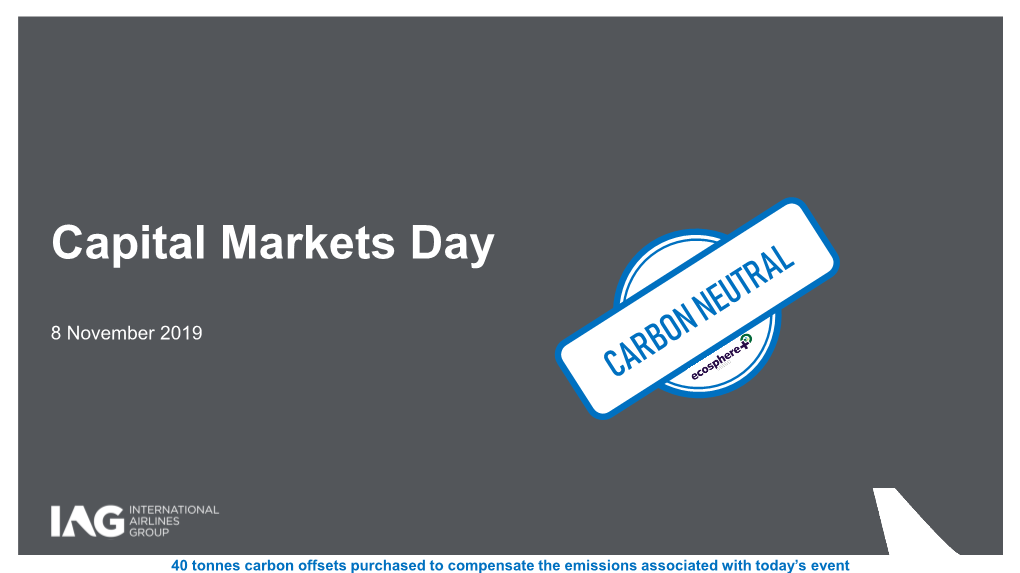 Capital Markets Day