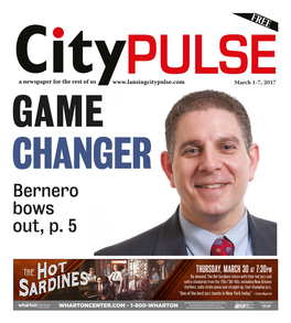 Bernero Bows Out, P. 5