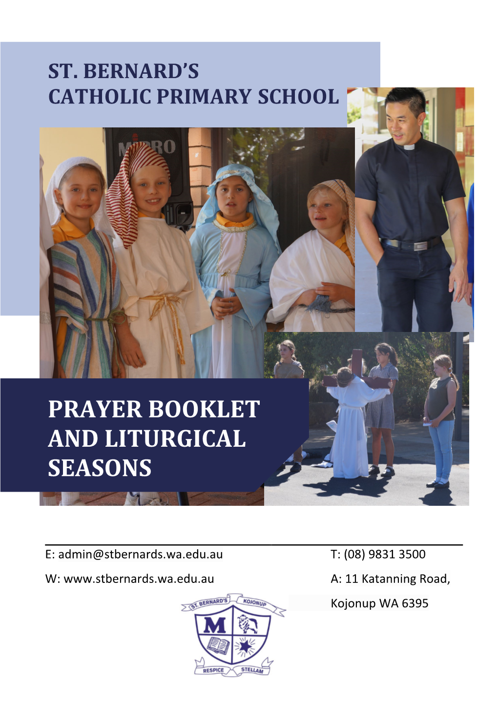 Prayer Booklet and Liturgical Seasons