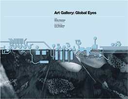 Art Gallery: Global Eyes Global Gallery: Art 152 ART GALLERY ELECTRONIC ART & ANIMATION CATALOG Adamczyk Walt J
