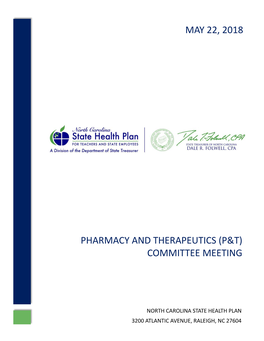 Pharmacy and Therapeutics (P&T) Committee Meeting May