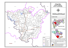 Village Map Taluka: Shrigonda Parner Ashti District: Ahmednagar Nagar