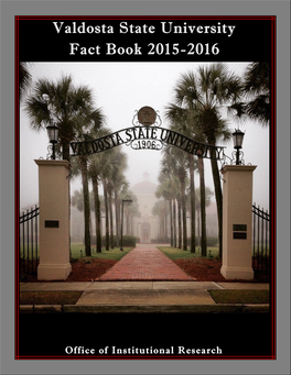 Valdosta State University Fact Book 2015-2016