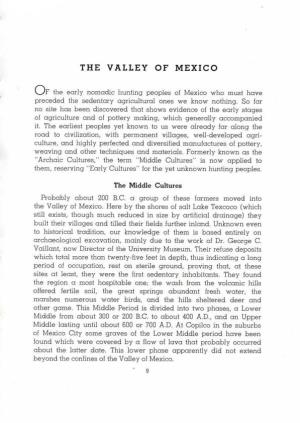 The Valley of Mexico