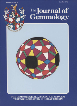 ^Journal of Gemmology