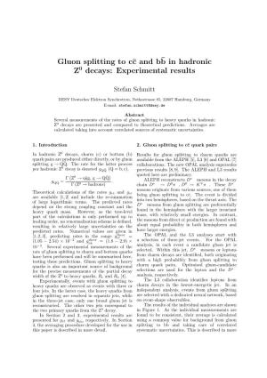 Gluon Splitting to C¯C and B¯B in Hadronic Z0 Decays