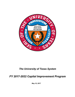 FY 2017-2022 Capital Improvement Program