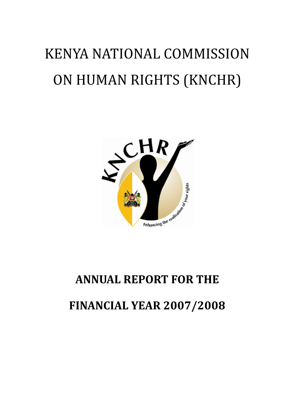 Kenya National Commission on Human Rights (Knchr)