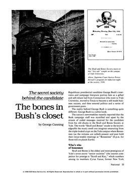 The Bones in Bush's Closet