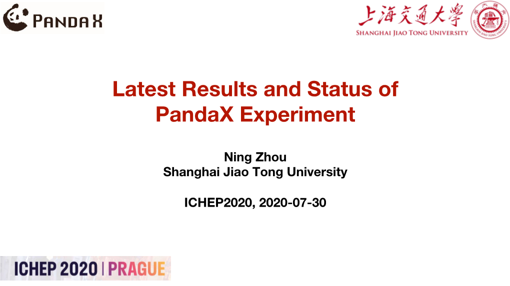 Latest Results and Status of Pandax Experiment