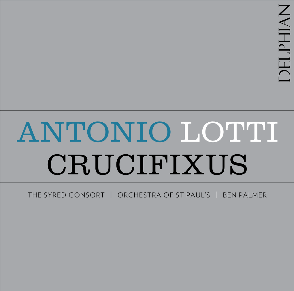 Antonio Lotti Crucifixus