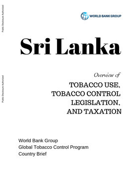 Sri-Lanka-Overview-Of-Tobacco-Use