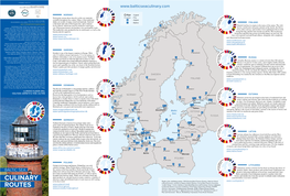 CULINARY ROUTES, ROUTES, CULINARY SEA BALTIC Project Council
