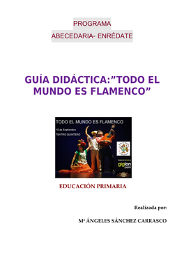 El Mundo Es Flamenco”