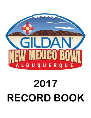 1 Gildan New Mexico Bowl 2017 Records Book