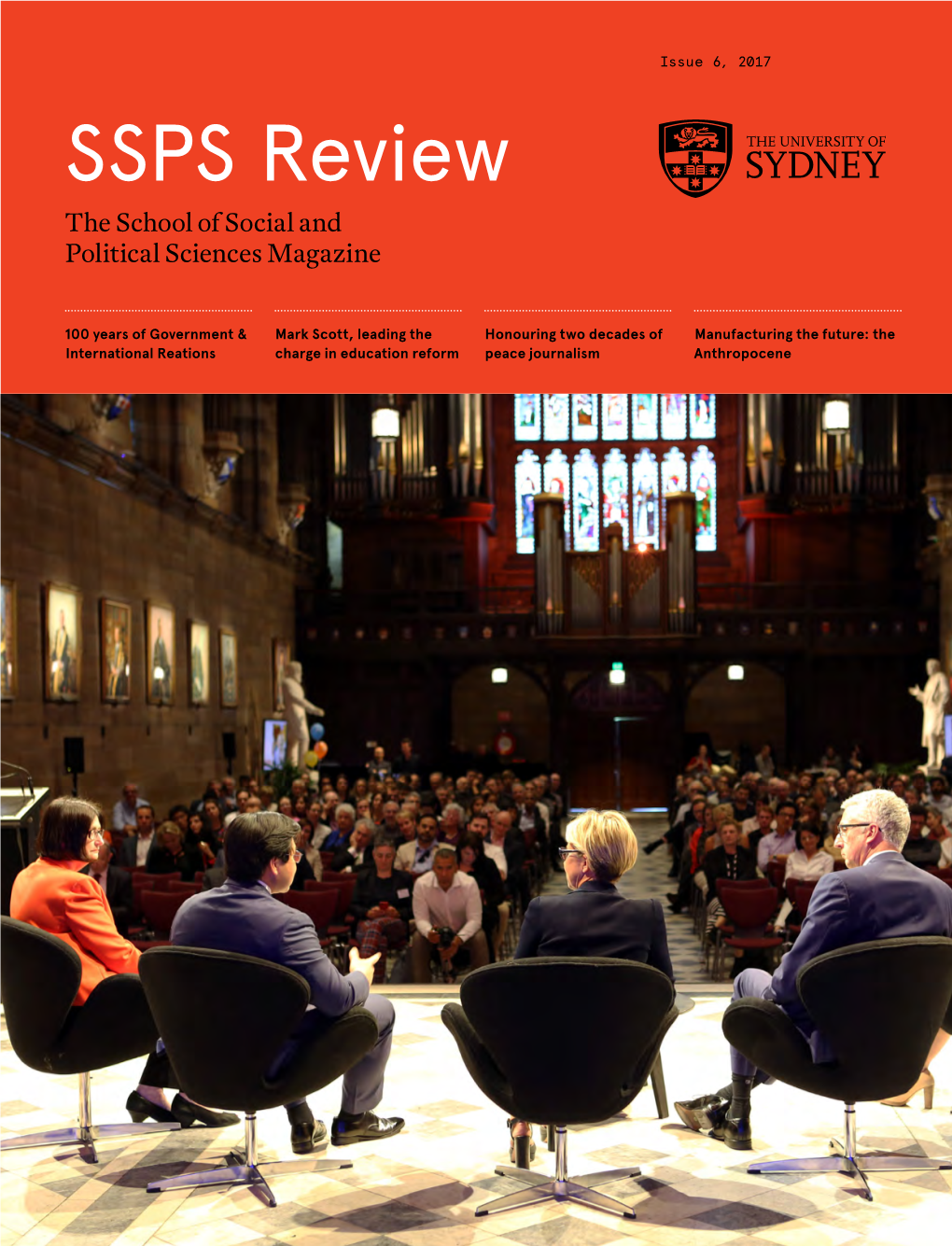 SSPS Review the School of Social and Political Sciences Magazine