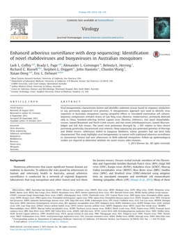 Enhanced Arbovirus Surveillance with Deep Sequencing Identification Of