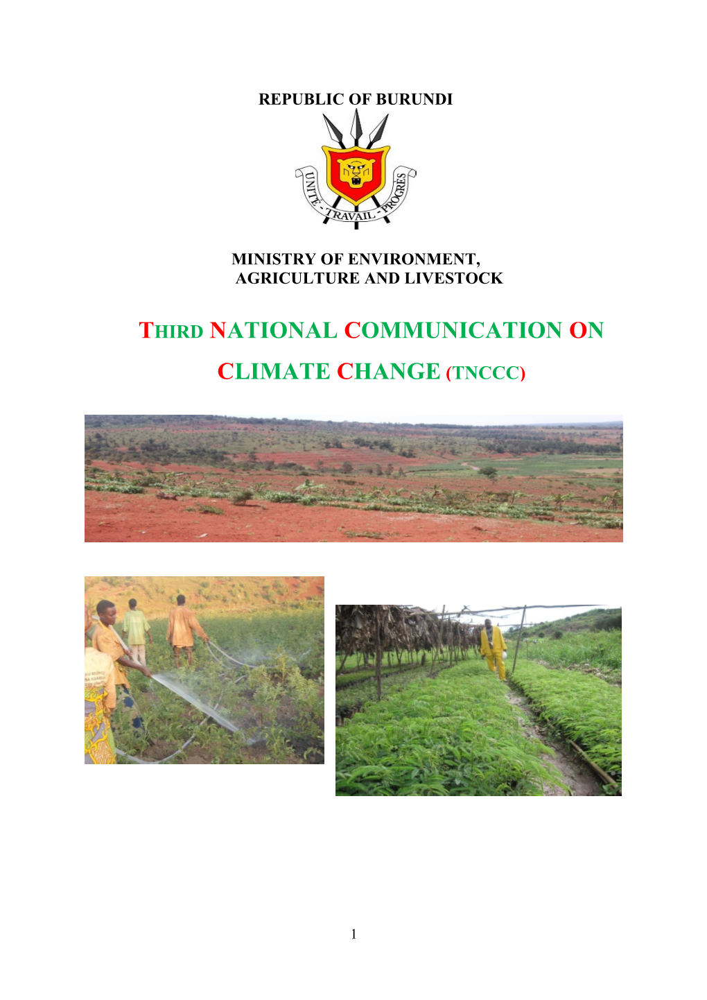 Third National Communication on Climate
