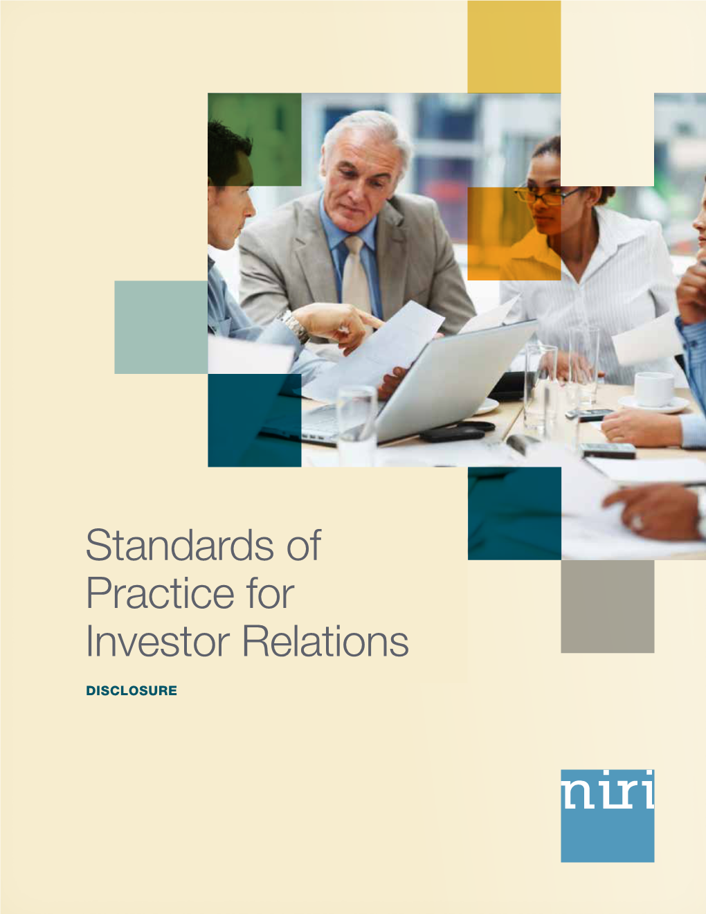 Standards of Practice for Investor Relations