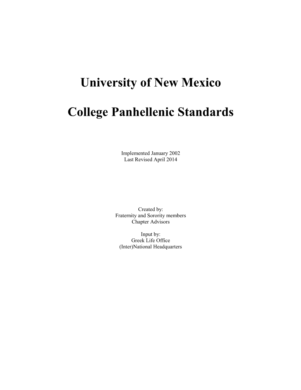 University of New Mexico s3