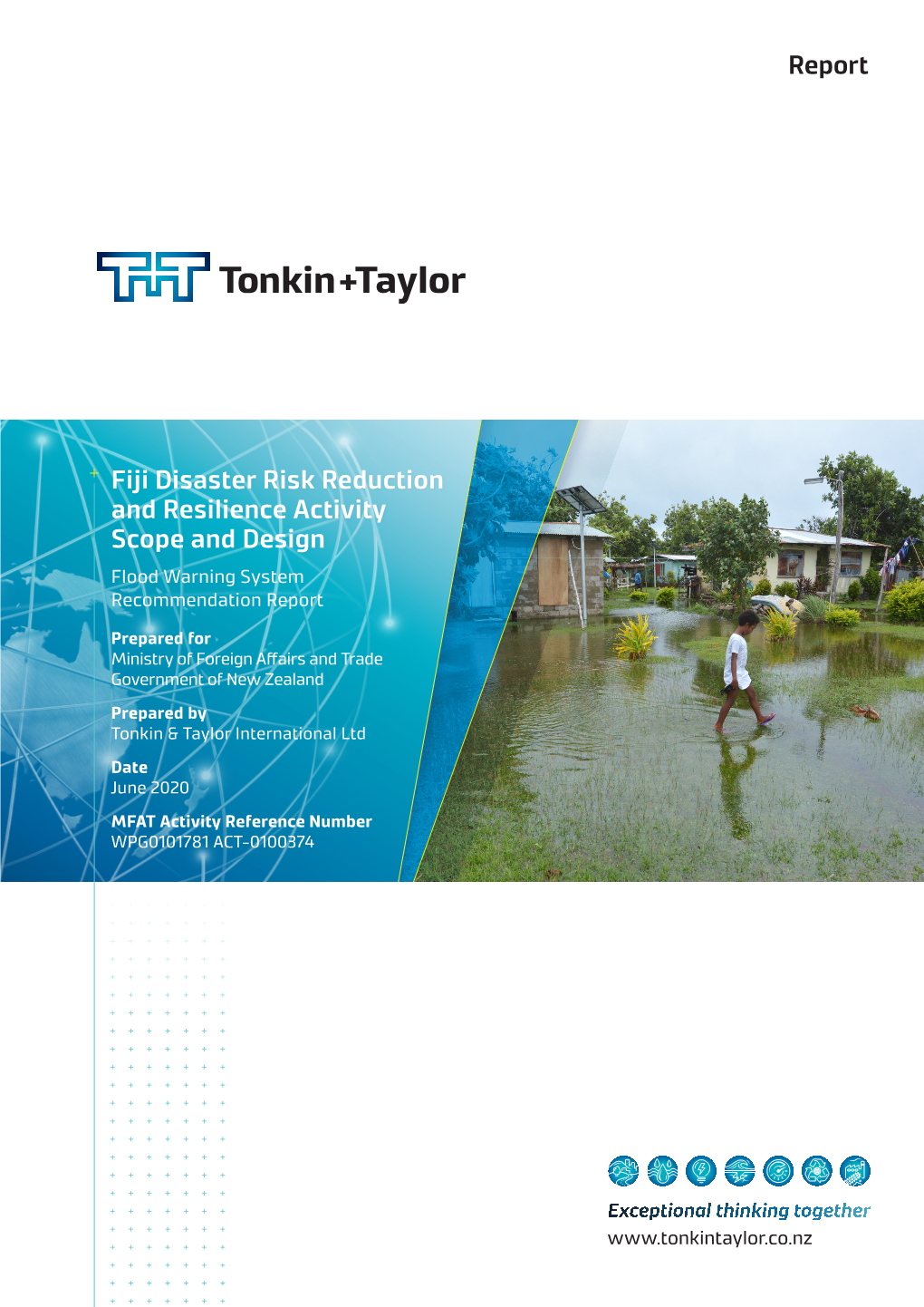 Fiji Disaster Risk Reduction and Resilience Activity Scope and Design Flood Warning System Recommendation Report