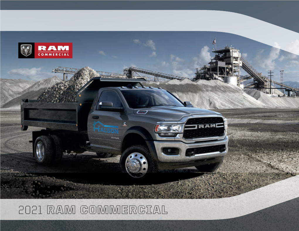 2021 Ram Commercial the Ram Commercial Family: Getting the Job Done Right