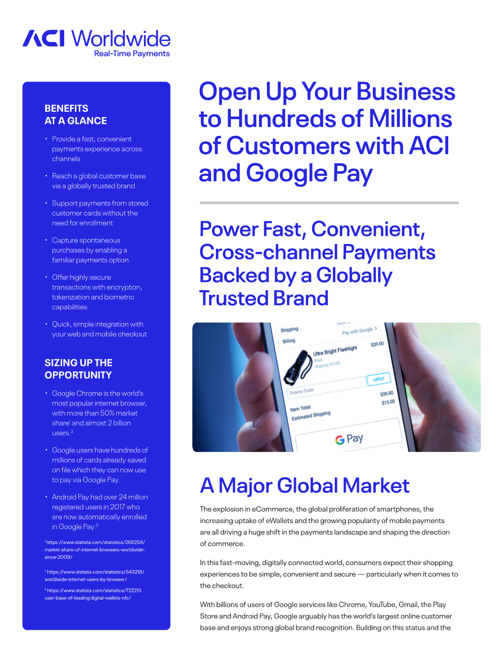 Open up Your Business to Hundreds of Millions of Customers with ACI