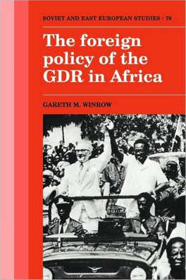 East German Economic Relations with Africa