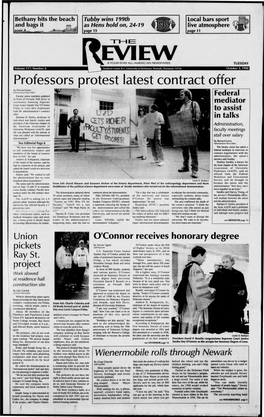 Professors Protest Latest Contract Offer