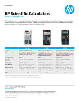 HP Scientific Calculators Which One Is Right for You?