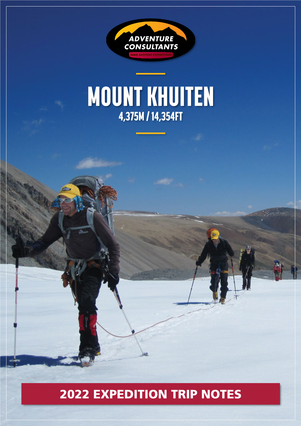 Mount Khuiten 4,375M / 14,354Ft