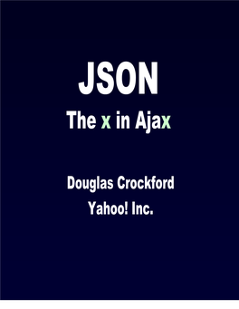 The X in Ajax