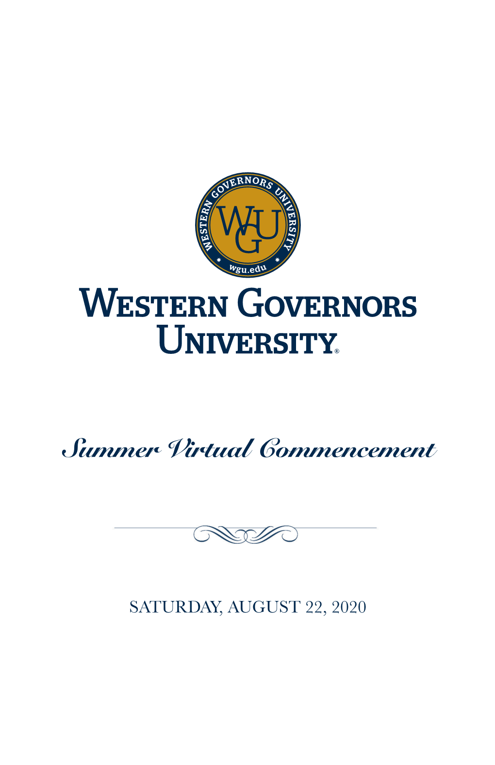 Summer Virtual Commencement