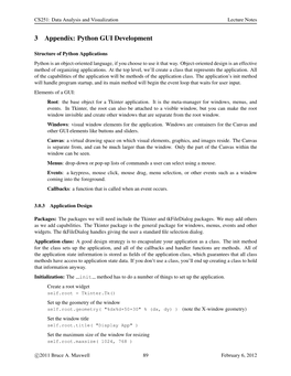 3 Appendix: Python GUI Development