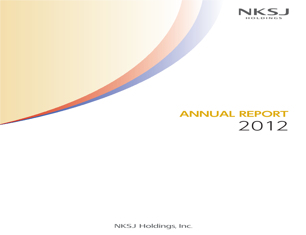 NKSJ Holdings ANNUAL REPORT